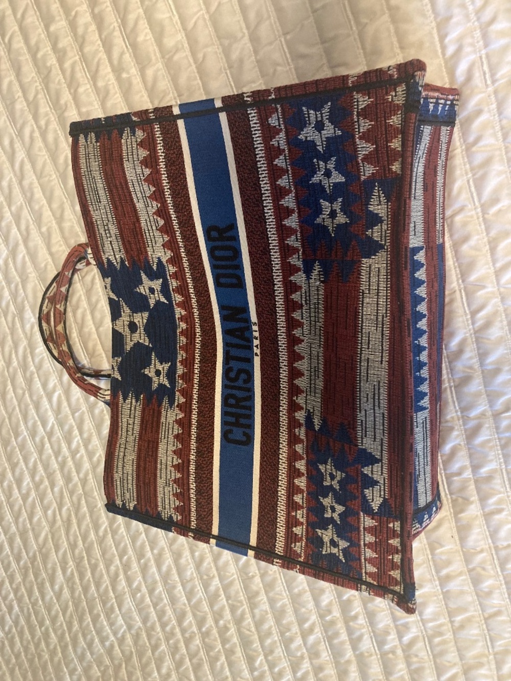 Authentic Christian Dior Large Book Tote